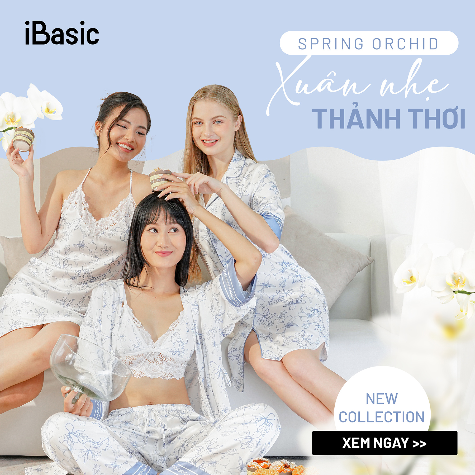 IBASIC – RA MẮT BST Spring Orchid