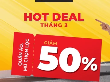 HOT DEAL THÁNG 3 - MUA GIÀY GIẢM NGAY 50% QUẦN ÁO CÙNG MAXXSPORT