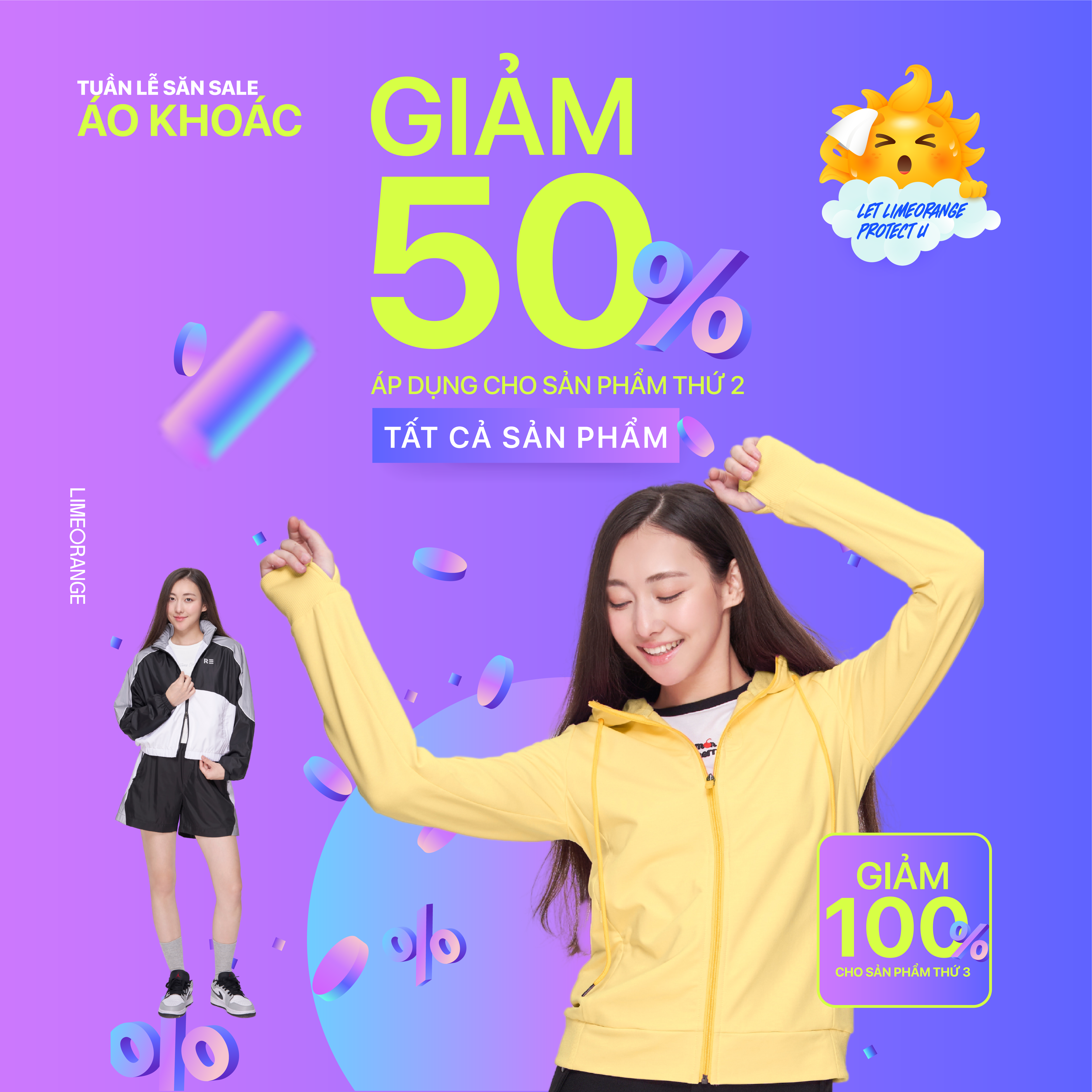 LIME ORANGE – 50% OFF FOR SECOND PRODUCT