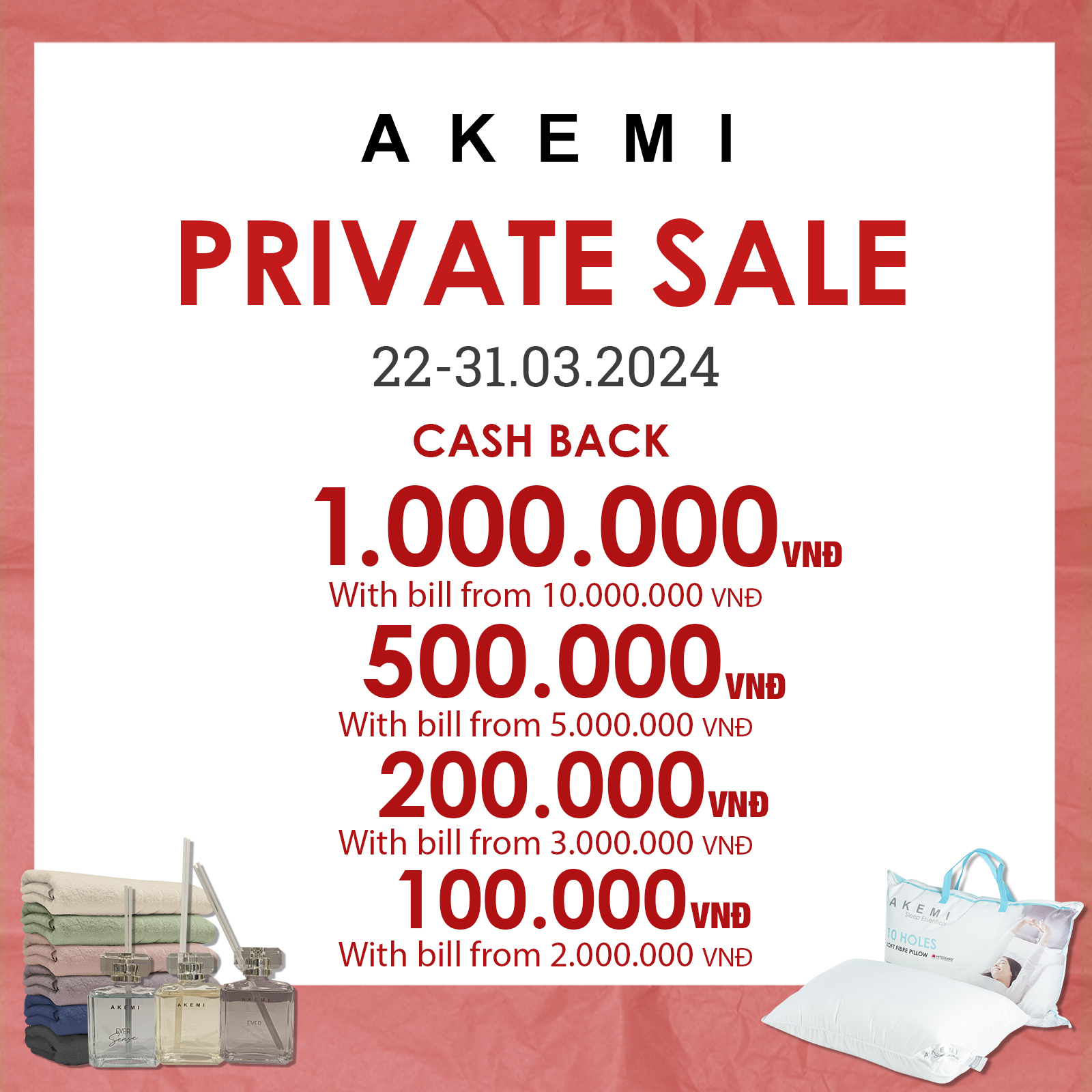 AKEMI – PRIVATE SALE