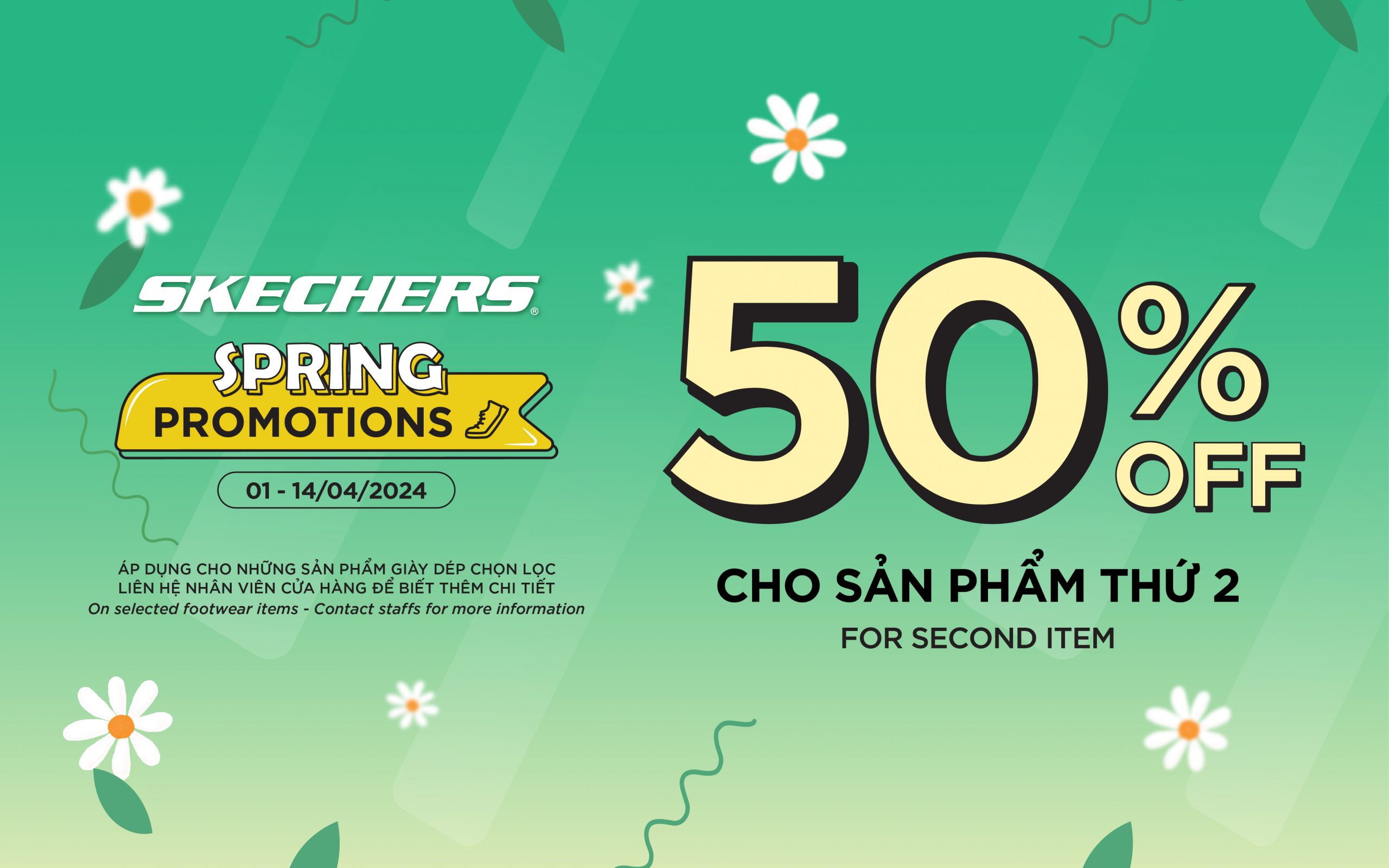 SKECHERS SPRING PROMOTIONS