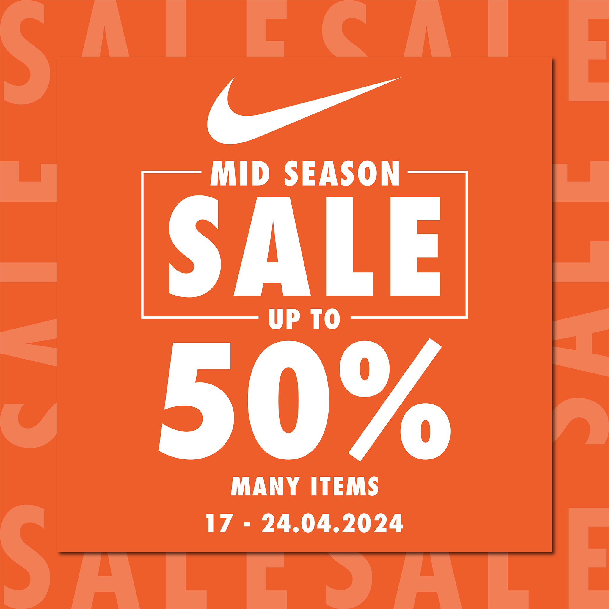 NIKE | 💥NIKE MID SEASON SALE UP TO 50%