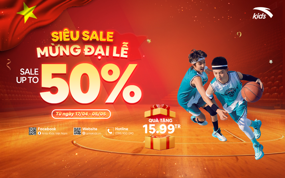 SALE TƯNG BỪNG TỚI 50% MỪNG ĐẠI LỄ, TẶNG QUÀ 15,99 TRIỆU