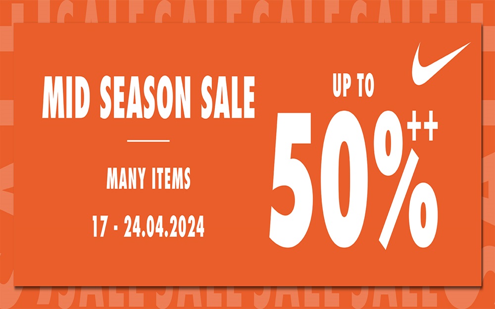 💥NIKE MID SEASON SALE UP TO 50%++