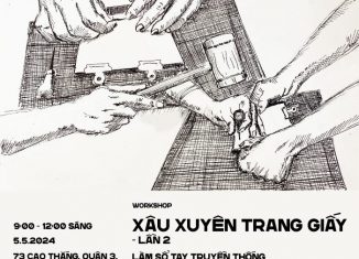 Workshop: Xâu xuyên trang giấy