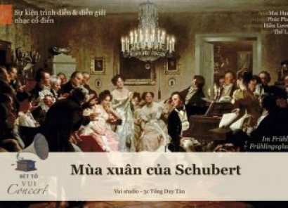 Bét tô VUI Concert 01: Mùa xuân của Schubert
