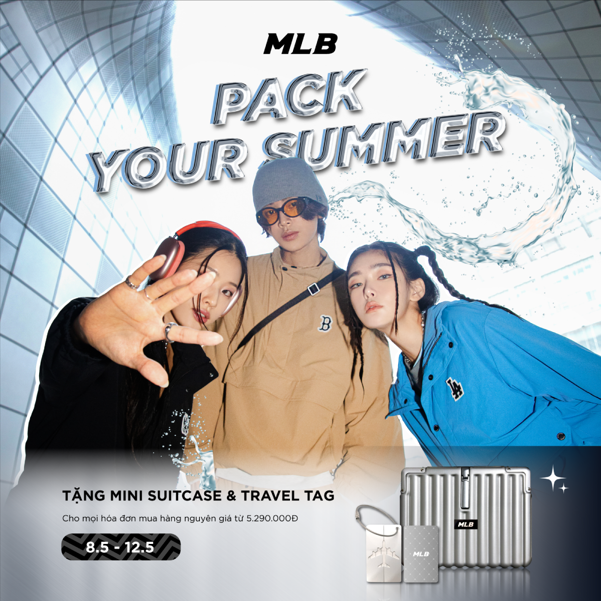 MLB | PACK YOUR SUMMER WITH MLB MINI SUITCASE