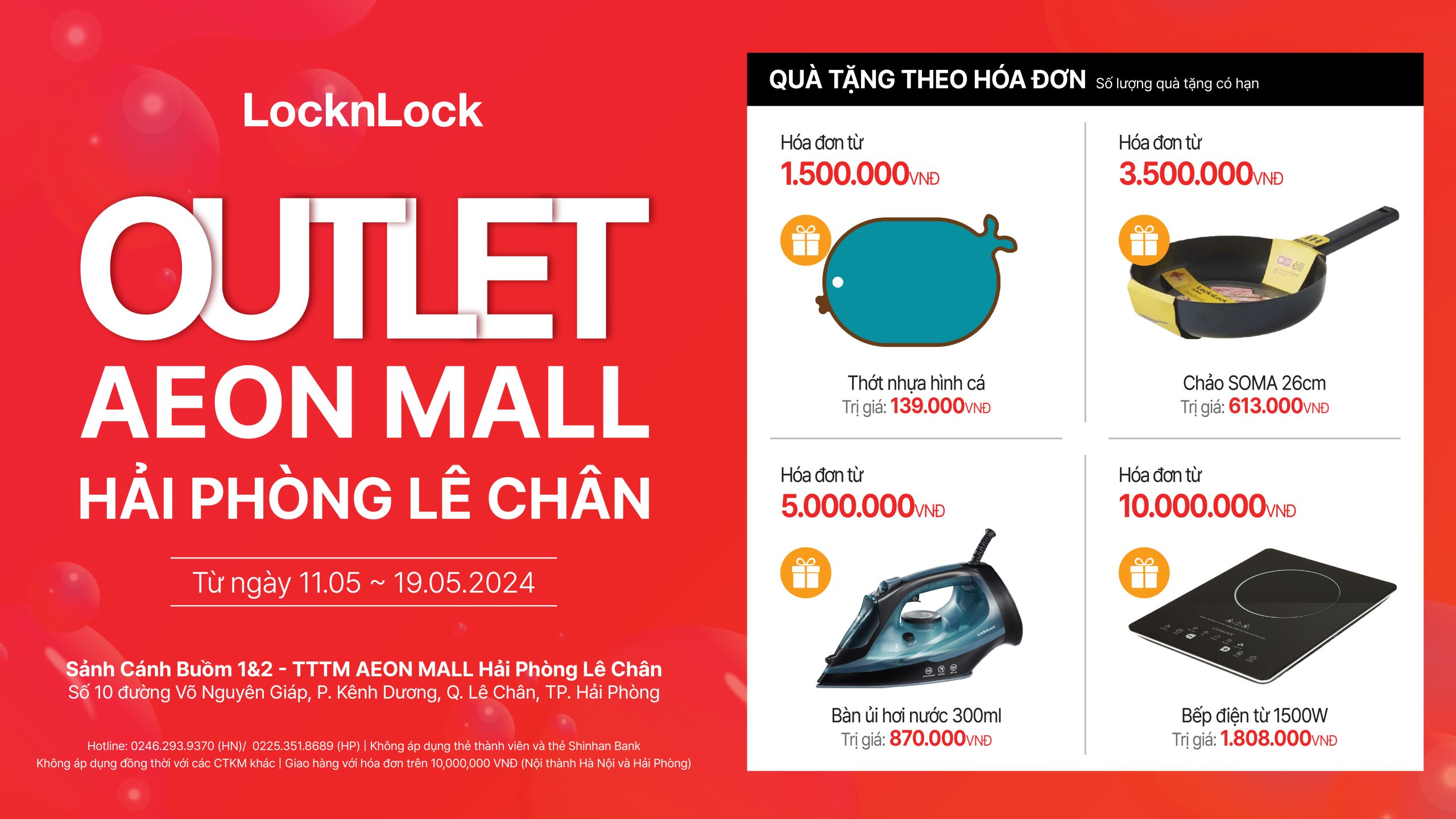 LocknLock Outlet | SALE HẾT Ý, TOÀN GIÁ ÊM VÍ