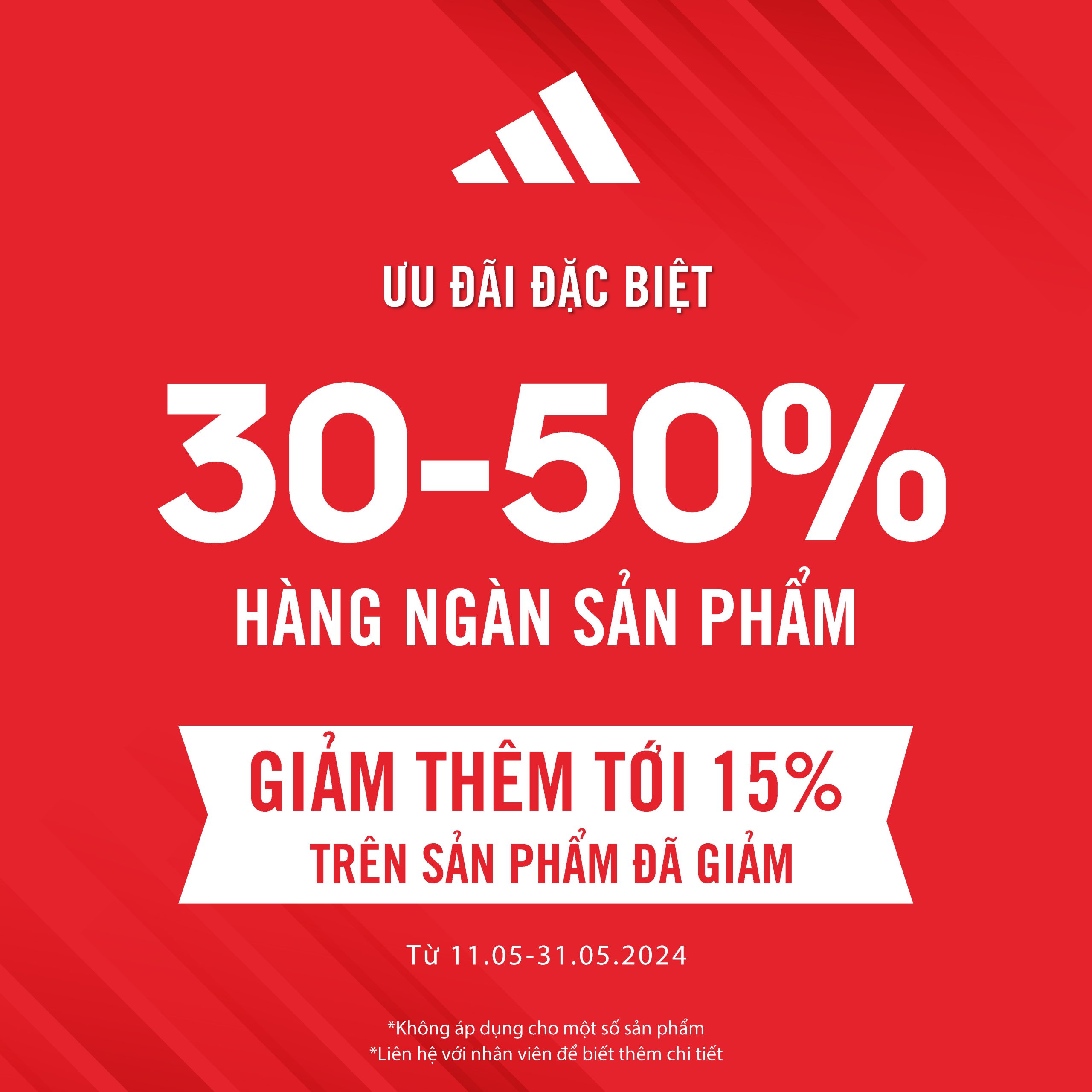 ADIDAS | ƯU ĐÃI ĐẶC BIỆT 30-50% HÀNG NGÀN SẢN PHẨM