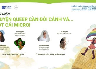 Trò chuyện Văn học: “Truyện Queer cần đôi cánh và… một cái micro!”