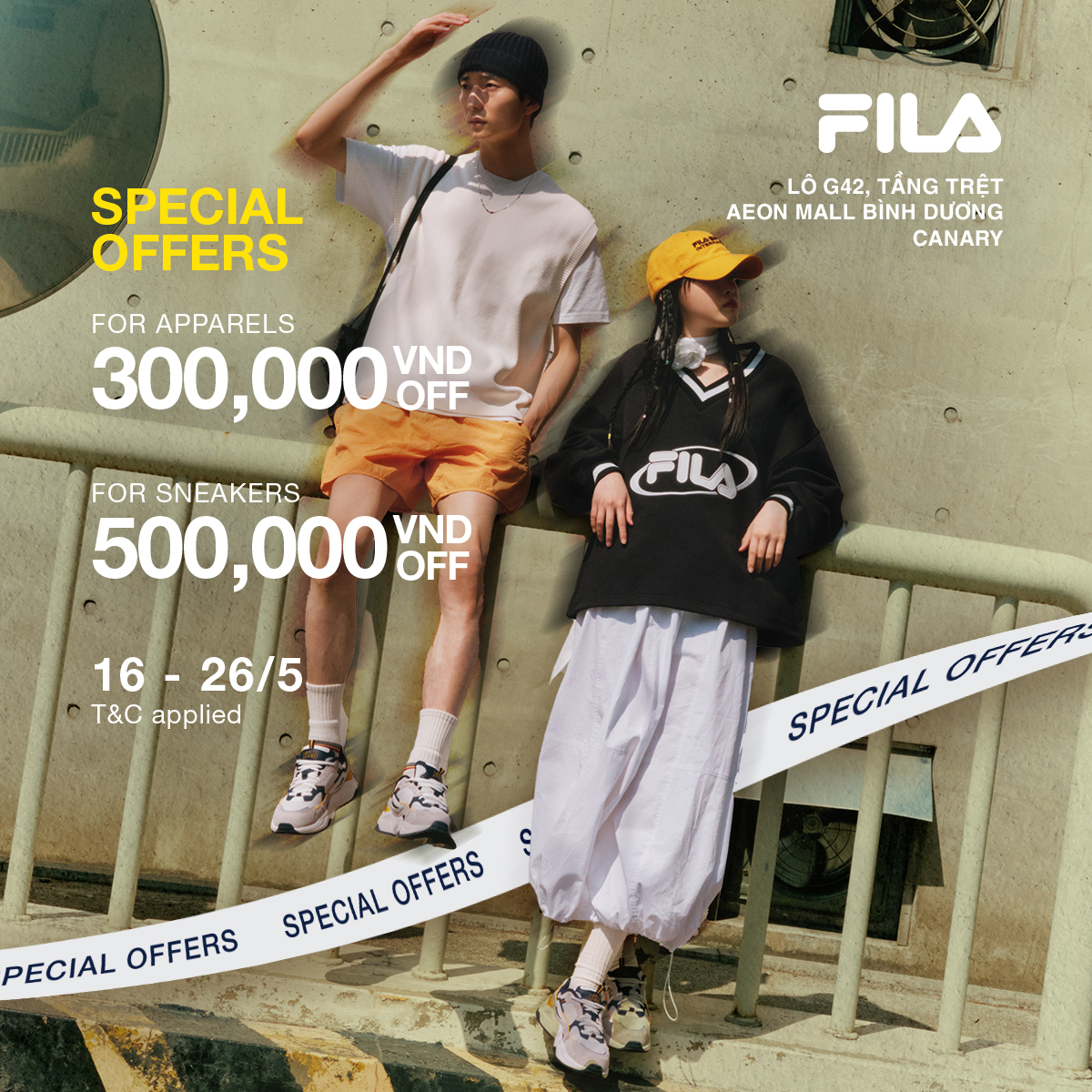 FILA | MỞ MẮT THẤY DEAL – NHẬN ƯU ĐÃI HOT LÊN ĐẾN 600.0000Đ