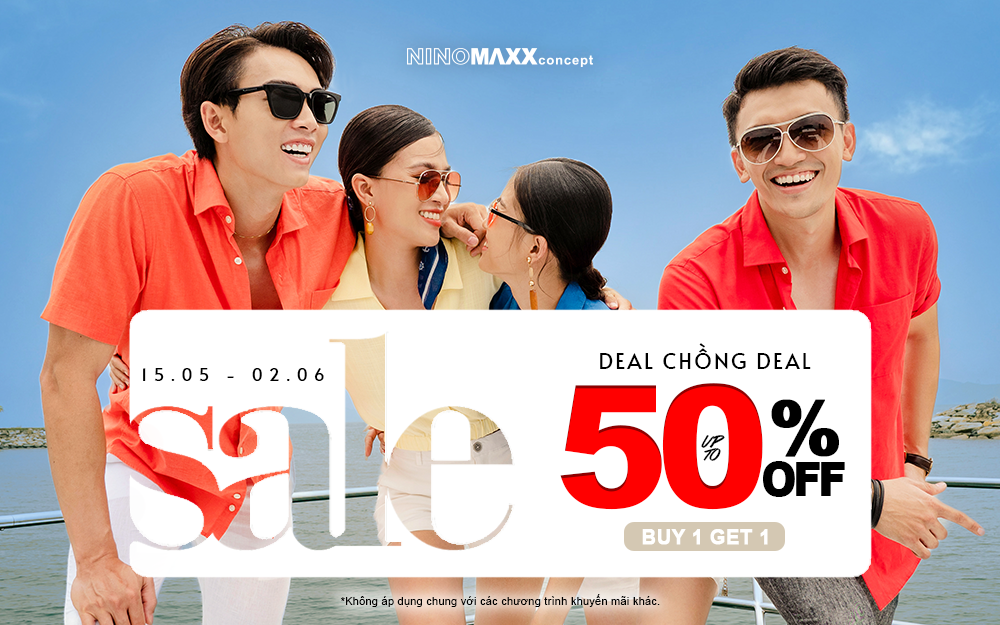 DEAL CHỒNG DEAL: MUA 1 TẶNG 1 & GIẢM GIÁ LÊN ĐẾN 50%