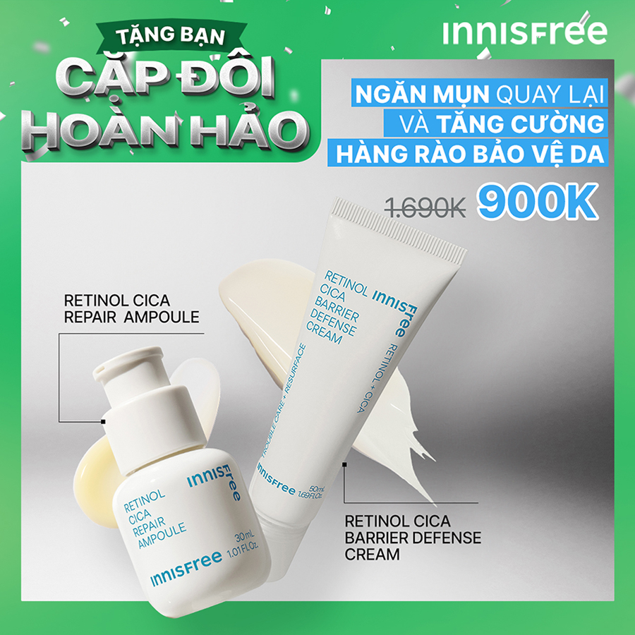 INNISFREE – NHÂN ĐÔI DEAL – NHÂN ĐÔI NHAN SẮC