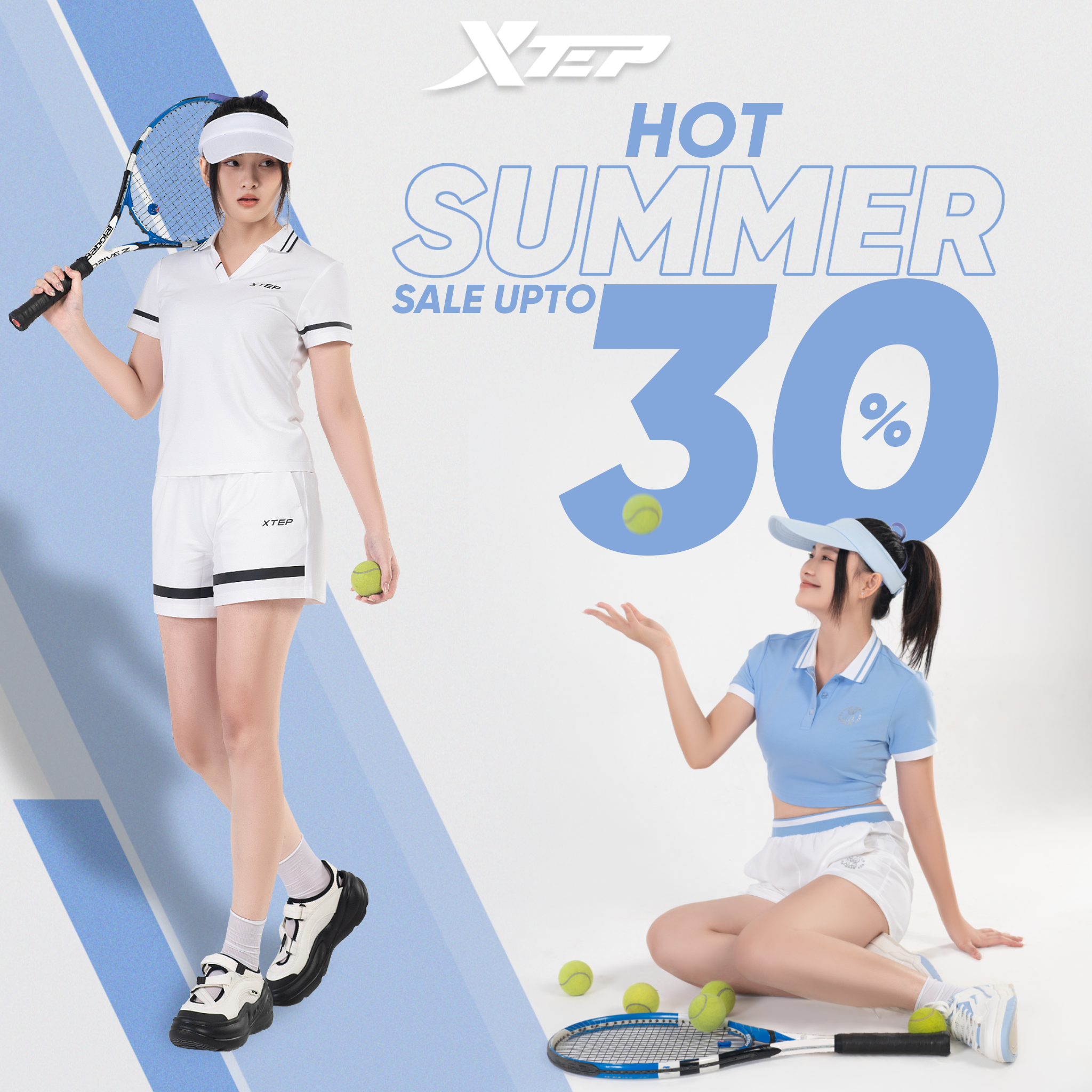 XTEP | MÙA HÈ THÊM NHIỆT VỚI CHƯƠNG TRÌNH HOT SUMMER SALE UPTO 30%