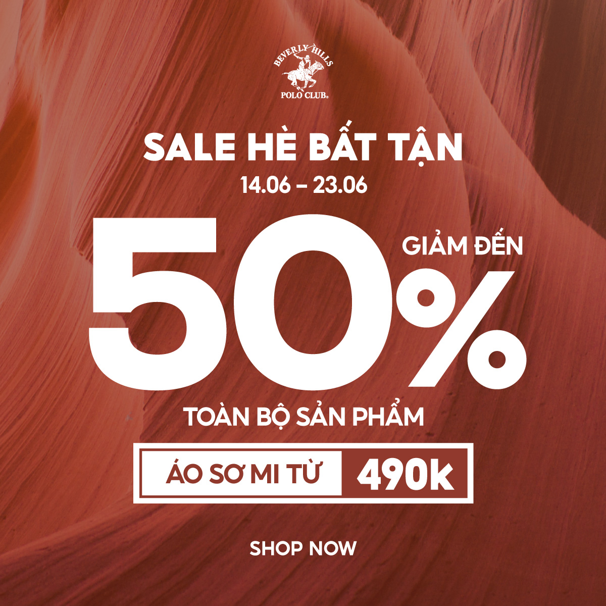 BEVERLY HILLS – GIẢM ĐẾN 50% TOÀN BỘ SẢN PHẨM