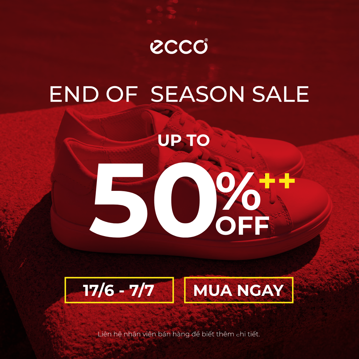 ECCO | END OF SEASON SALE | GIẢM GIÁ ĐẾN HƠN 50%