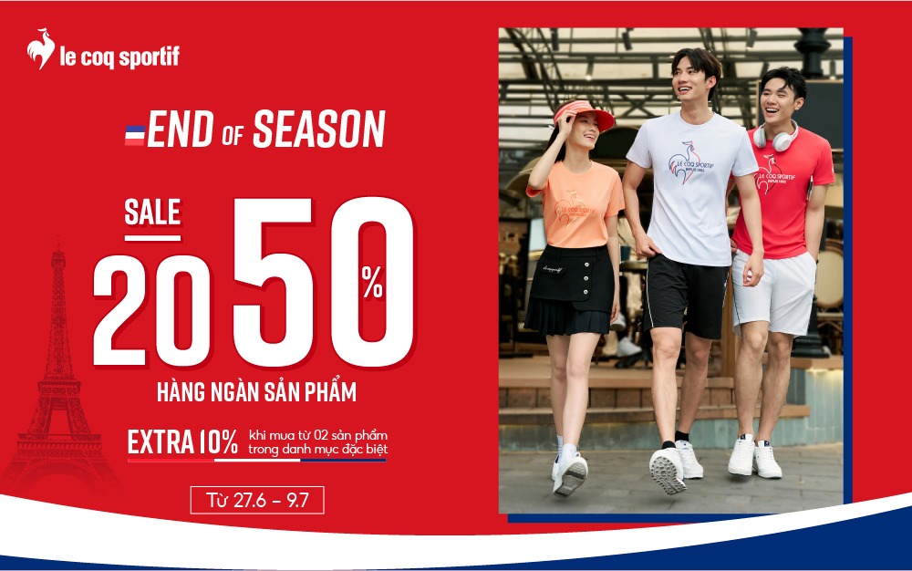 ND OF SEASON SALE 20-50% HÀNG NGÀN SẢN PHẨM