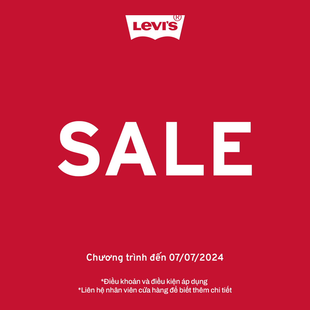 LEVIS –  HOT!HOT! – SIÊU SALE CUỐI MÙA ĐÃ QUAY TRỞ LẠI