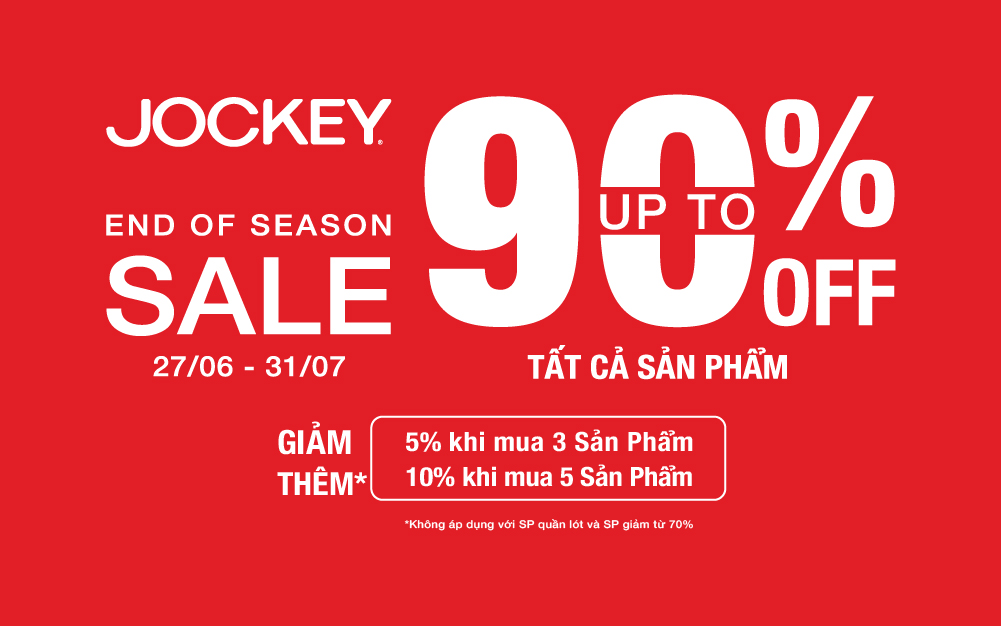 END OF SEASON SALE – SALE UP TO 90% | MUA LIỀN TAY RẤT NHIỀU HÀNG MỚI ƯU ĐÃI HẤP DẪN!