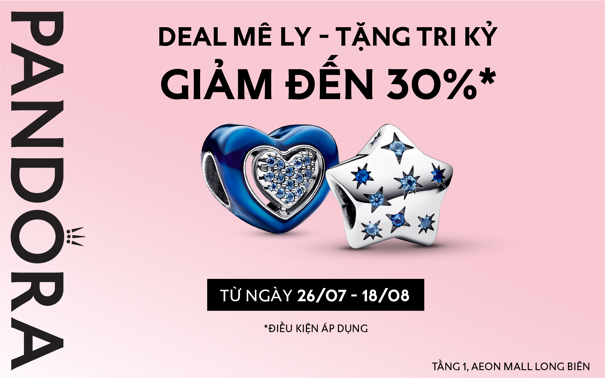 [TRANG SỨC PANDORA] DEAL MÊ LY – TẶNG TRI KỶ