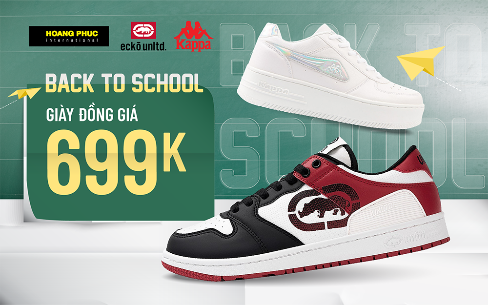 BACK TO SCHOOL | GIÀY ĐỒNG GIÁ 699K