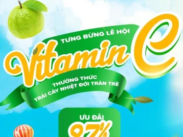 TƯNG BỪNG LỄ HỘI VITAMIN C THƯỞNG THỨC TRÁI CÂY NHIỆT ĐỚI TRÀN TRỀ