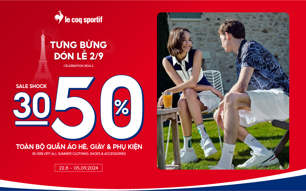 ĐÓN LỄ 2-9 BẰNG SIÊU SALE SHOCK NHẤT NĂM