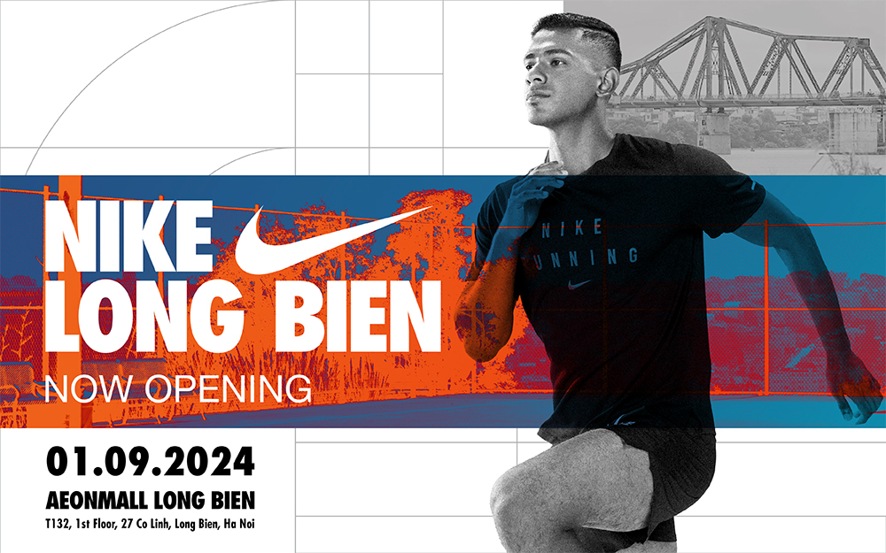 NIKE LONG BIÊN ĐÃ CHÍNH THỨC KHAI TRƯƠNG