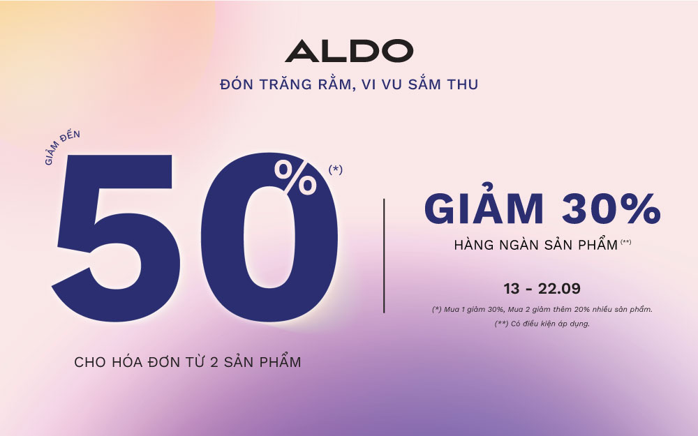 ALDO | VI VU SẮM THU, NHỊP BƯỚC MỪNG TRĂNG RẰM 