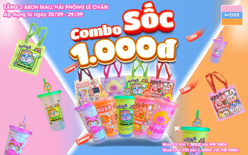 🎉Moss tung deal combo cực sốc