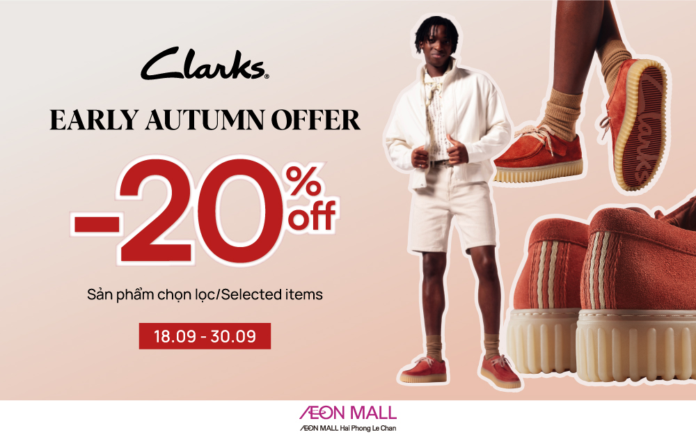 CLARKS | 🍂 SALE THU SANG – DEAL BẠT NGÀN 🍂