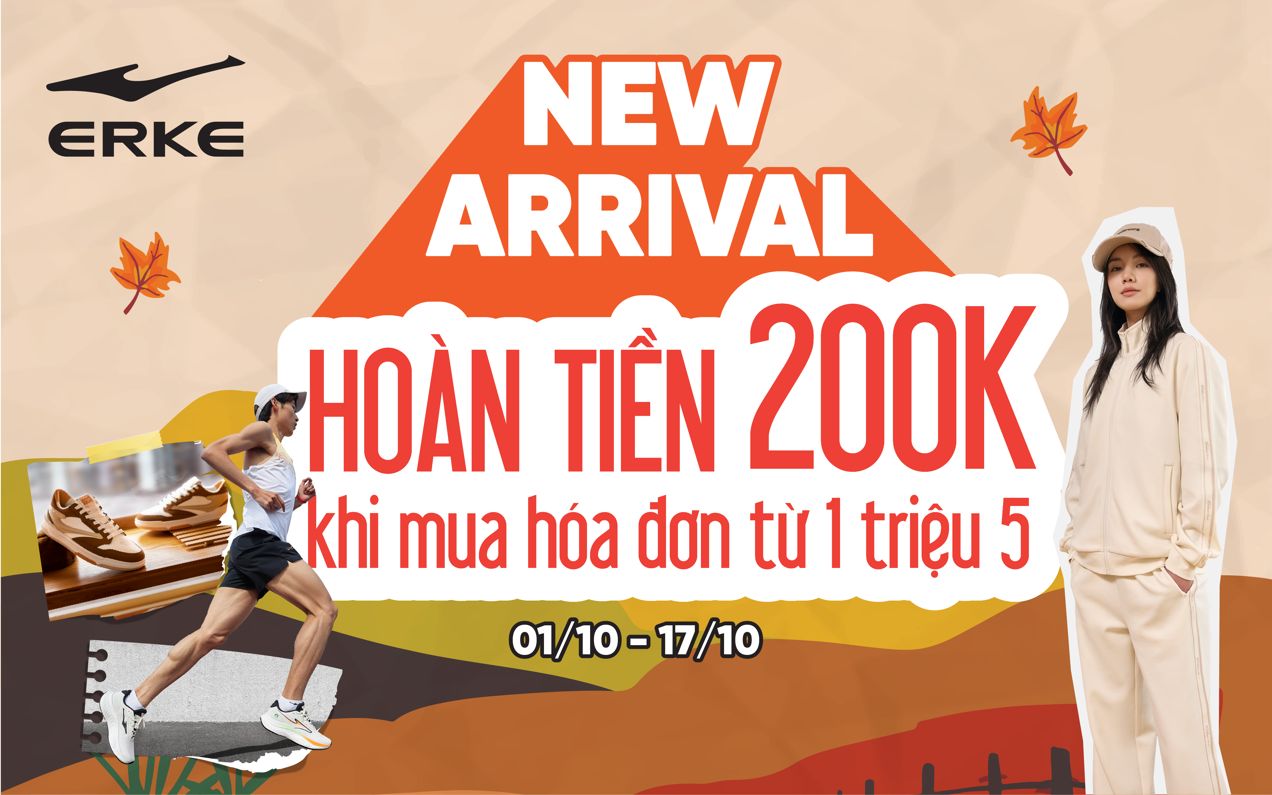 TEAM YÊU THỂ THAO ƠI CHÚ Ý!!! HOÀN TIỀN 200K với hóa đơn từ 1.500.000 đồng