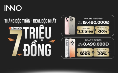 🔥 THÁNG ĐỘC THÂN, DEAL ĐỘC NHẤT 🔥   >>> ƯU ĐÃI ĐẾN 7 TRIỆU ĐỒNG