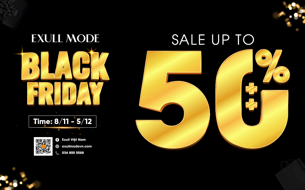 ⚡️Exull Black Friday 2024: Phong Cách Thời Trang – Giá Siêu Hấp Dẫn! ⚡️