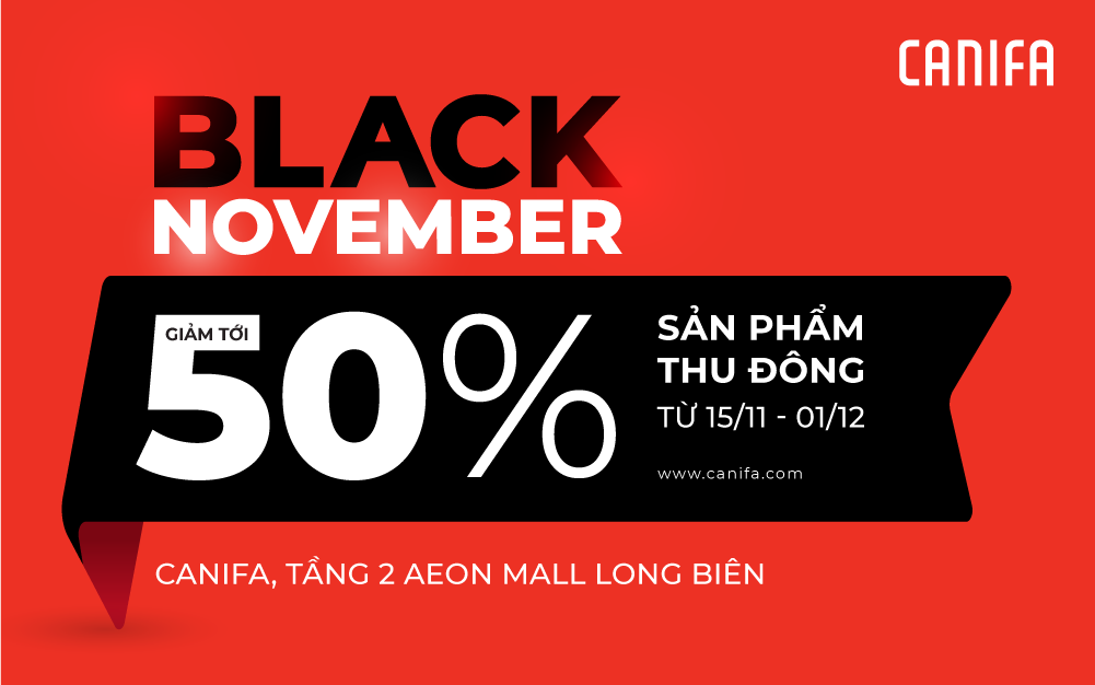 BLACK NOVEMBER – THÁNG MỚI – DEAL HOT TỚI