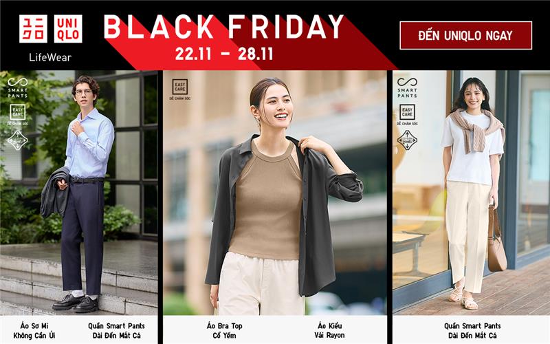 BLACK FRIDAY – THỎA SỨC MUA SẮM CÙNG KHUYẾN MÃI CÓ HẠN 