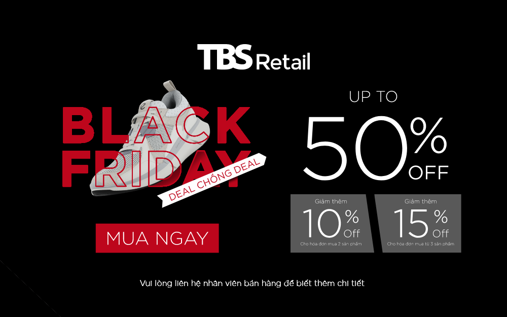 BLACK FRIDAY| SIÊU SALE TẠI TBS RETAIL