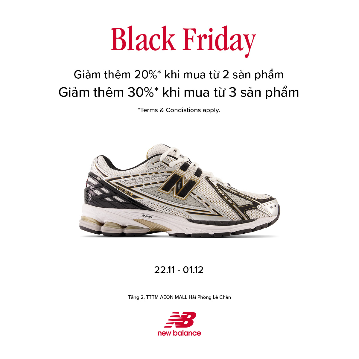 💥🎉TƯNG BỪNG CHÀO ĐÓN BLACK FRIDAY CÙNG NEW BALANCE🖤