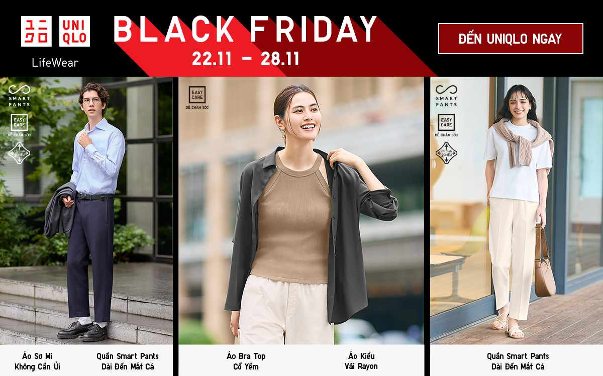 BLACK FRIDAY – THỎA SỨC MUA SẮM CÙNG KHUYẾN MÃI CÓ HẠN