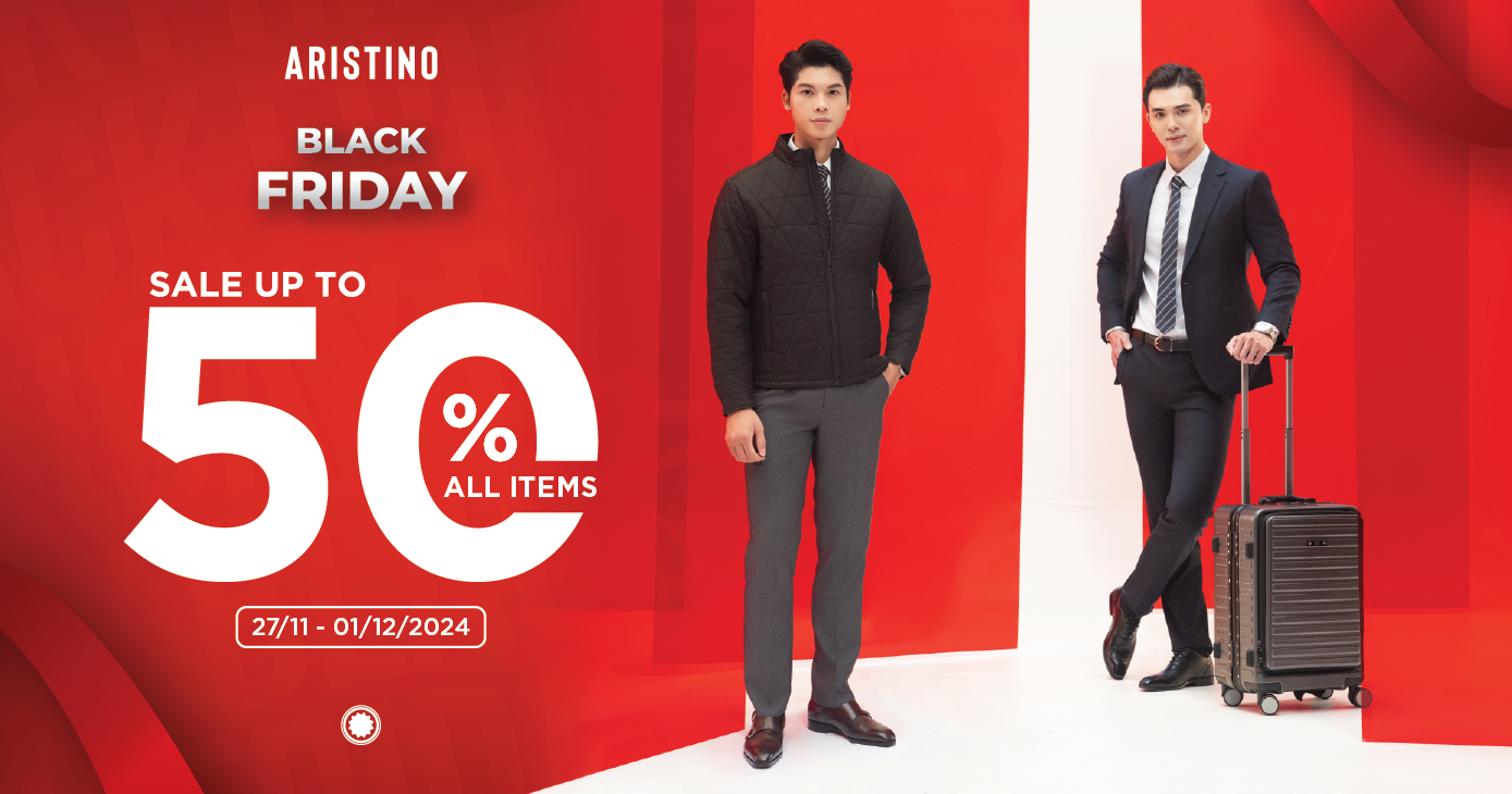 [ARISTNO] BLACK FRIDAY I ƯU ĐÃI TỚI 50% TOÀN BỘ SẢN PHẨM