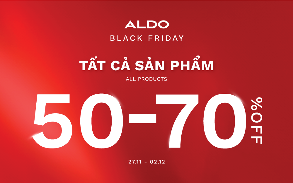 BLACK FRIDAY – ƯU ĐÃI LÊN ĐẾN 70% TOÀN BỘ SẢN PHẨM  🔥