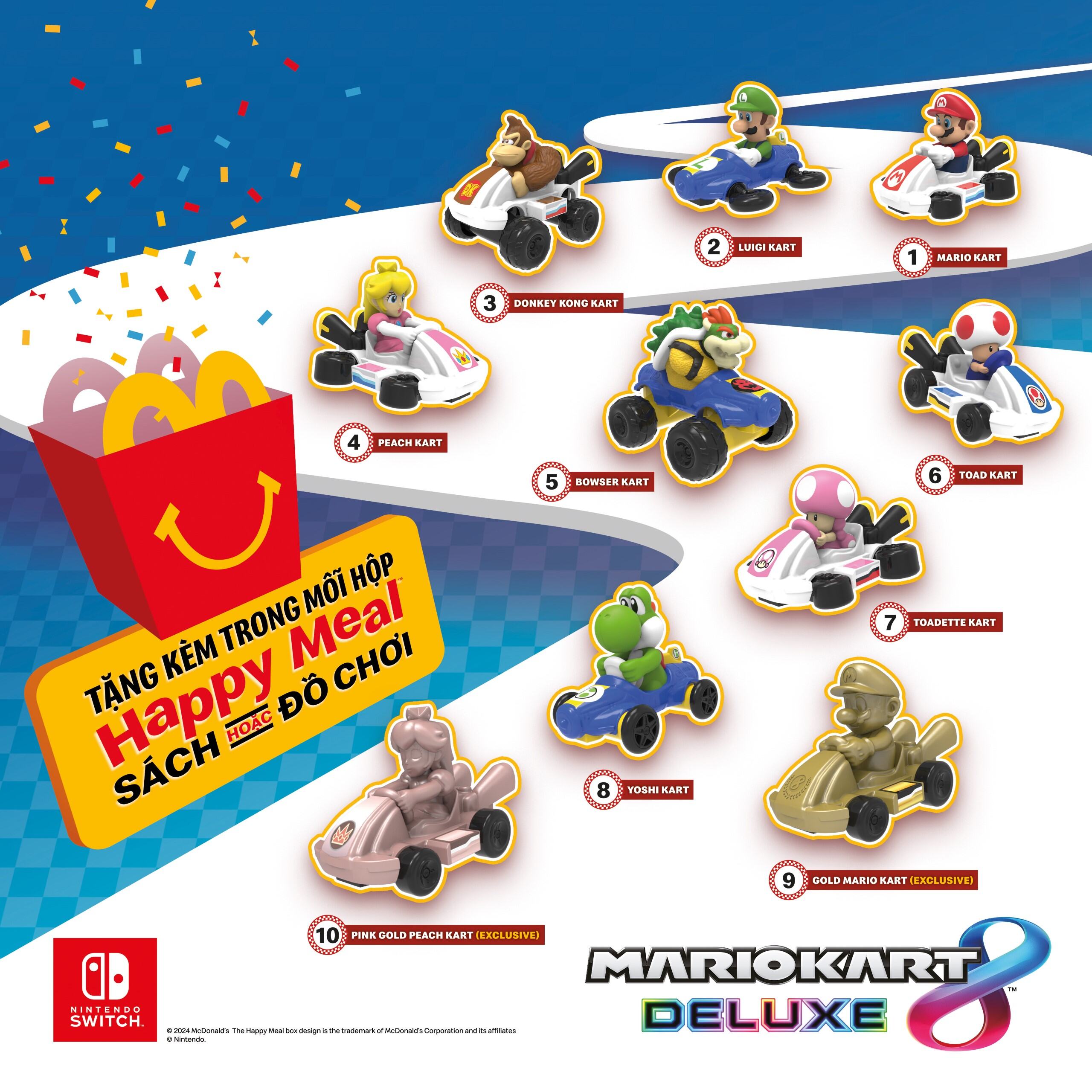 [HAPPY MEAL] BẬT MODE “ĐUA XE” CÙNG HAPPY MEAL MARIO KART