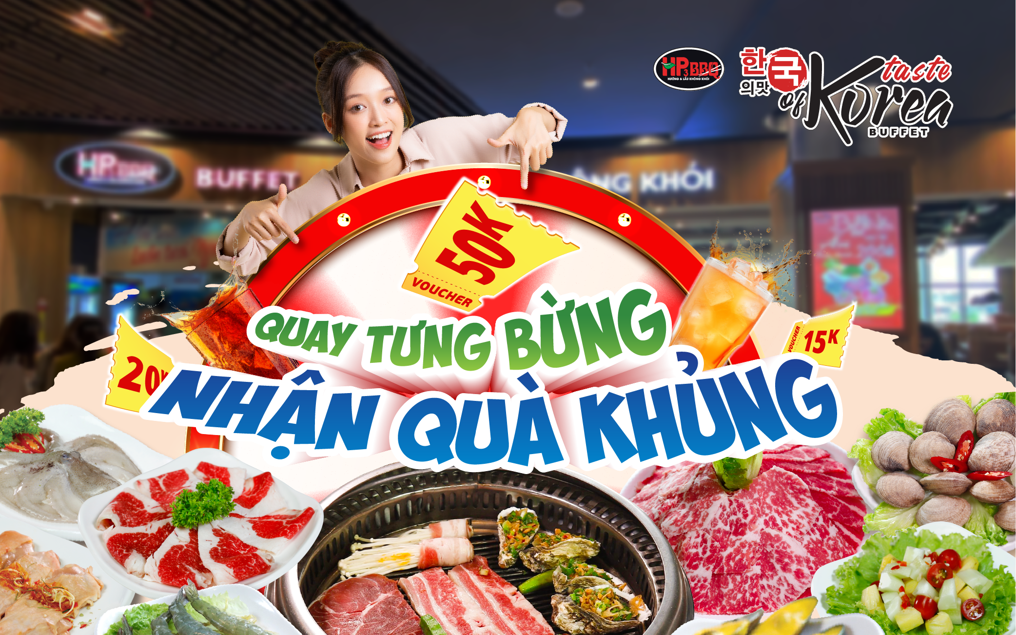 THAM GIA VÒNG QUAY MAY MẮN – NHẬN QUÀ KHỦNG LIỀN TAY