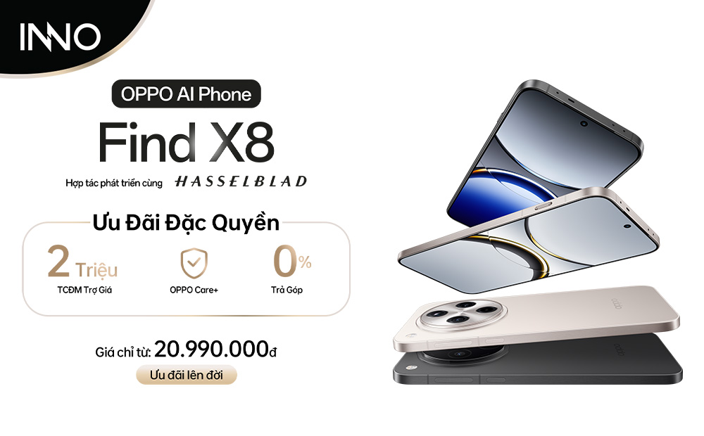 💥 ƯU ĐÃI CUỐI NĂM – TRĂM NGHÌN DEAL HOT  👉 Nhận đặc quyền lên đời OPPO Find X8 đến 2 TRIỆU ĐỒNG