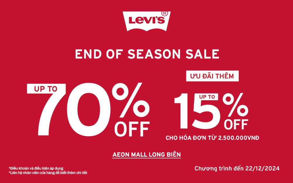 BIGGEST LEVI’S END OF SEASON SALE ALERT – UP TO 70%