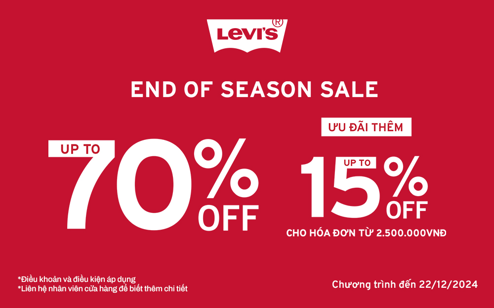 BIGGEST LEVI’S END OF SEASON SALE ALERT – UP TO 70%