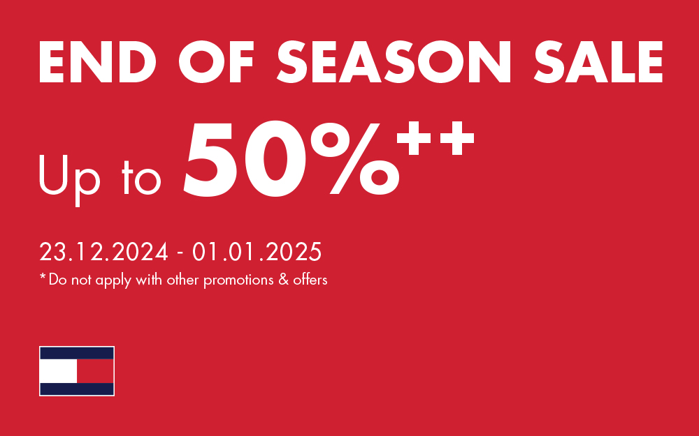 TOMMY HILFIGER – END OF SEASON SALE