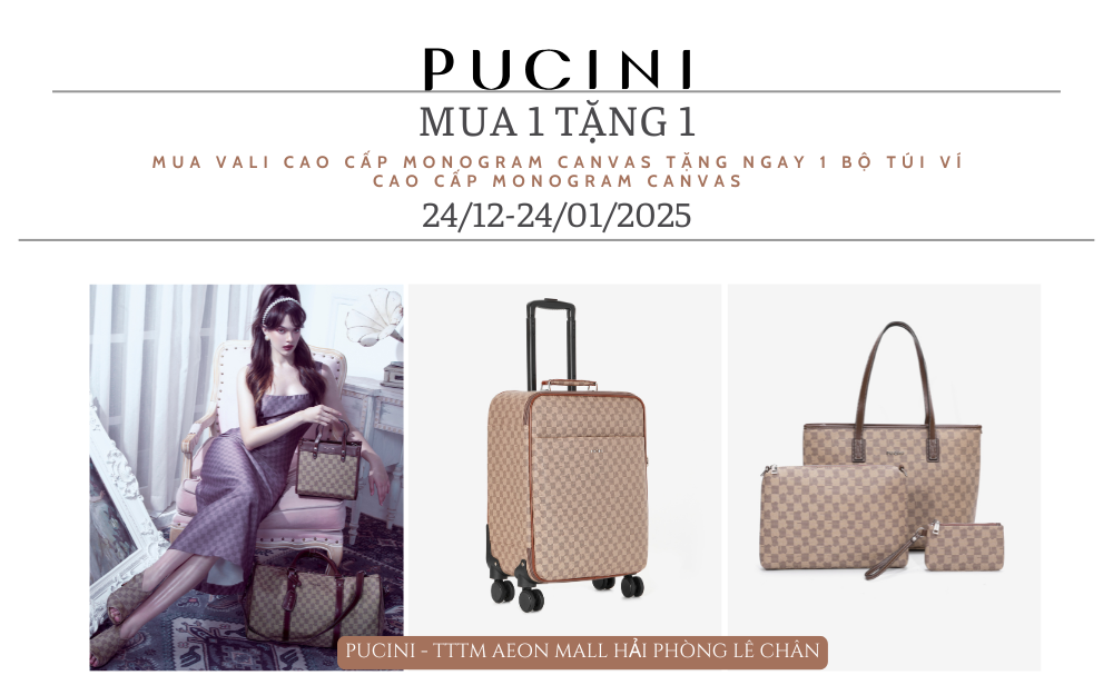 PUCINI – QUÀ TẶNG LỚN – MUA 1 ĐƯỢC TẶNG 1!!!!!!