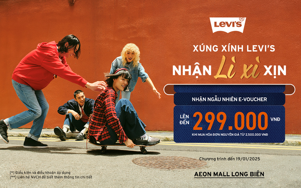 Xúng Xính Levi’s, Nhận Lì Xì Xịn 🧧​