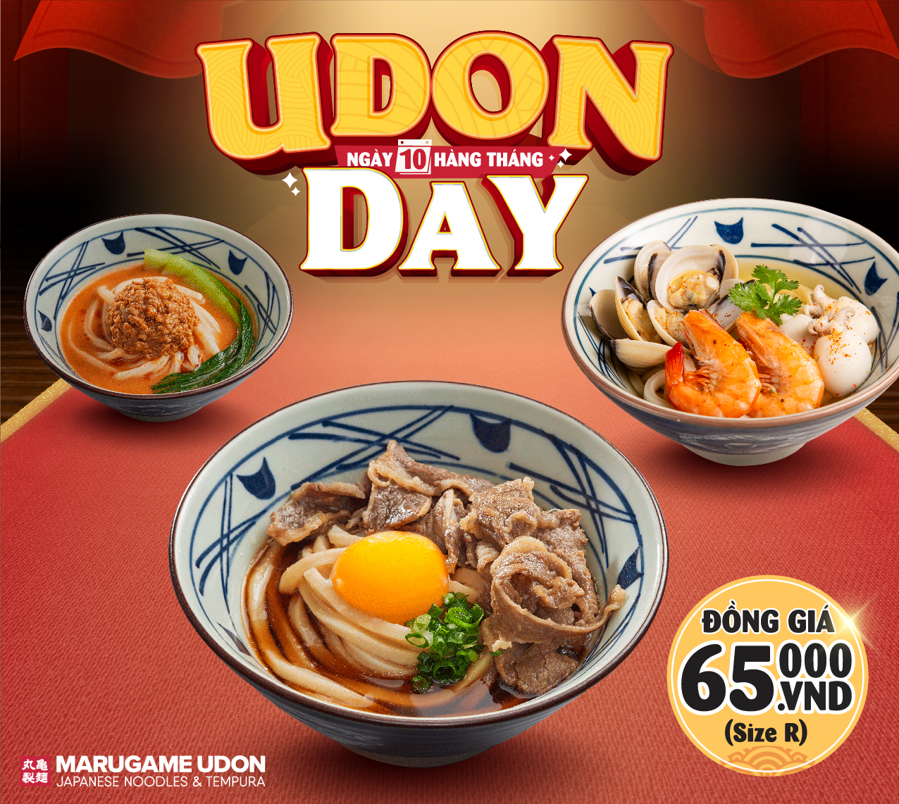 ✨ UDON DAY NGÀY 10 – ĐỒNG GIÁ 65,000 VND